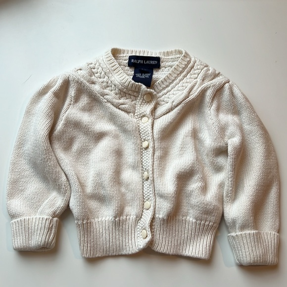 Ralph Lauren Baby Cardigan - Picture 2 of 4